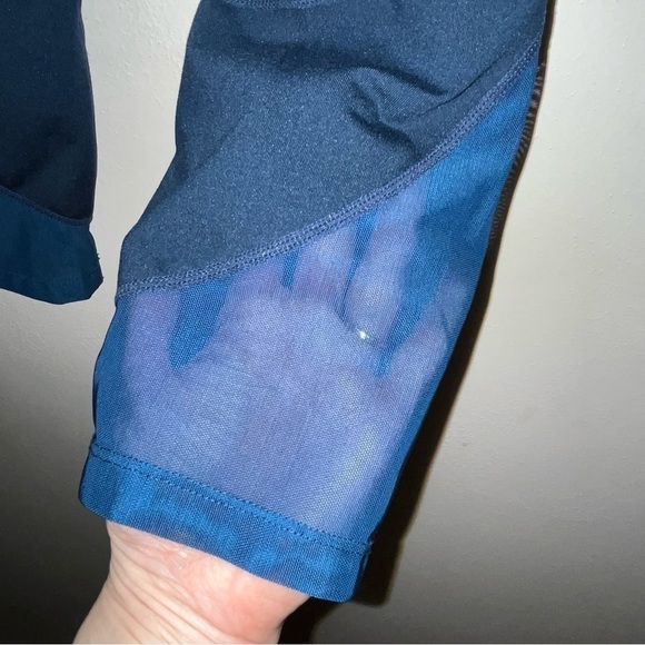 Gymshark Cropped Leggings Blue Women’s Size Extra Small - Picture 5 of 11